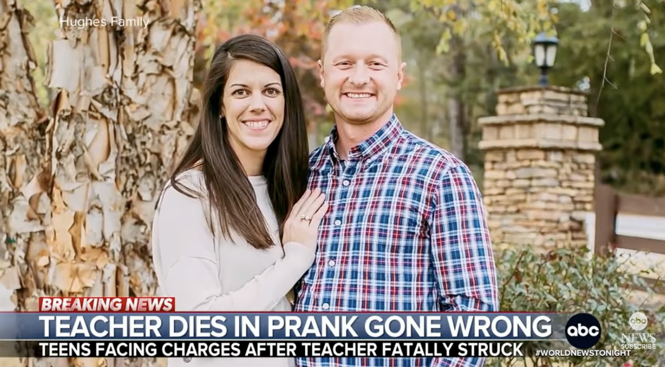 Jason Hughes and wife